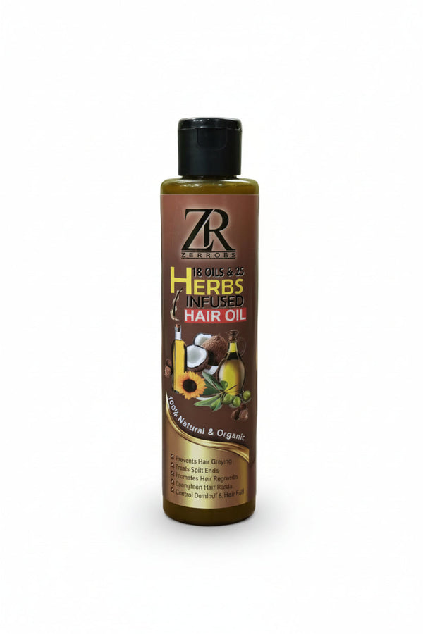 18 Oils & 25 Herbs Infused Hair Oil